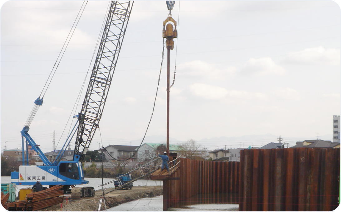 バイブロハンマ工法