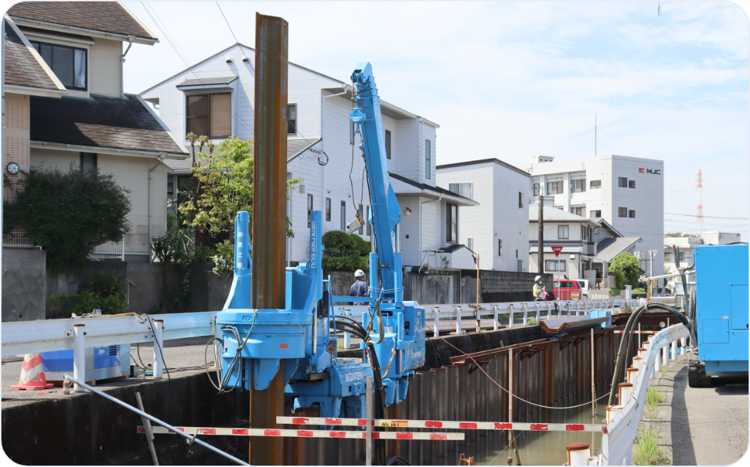 G.R.Bノンステージング工法