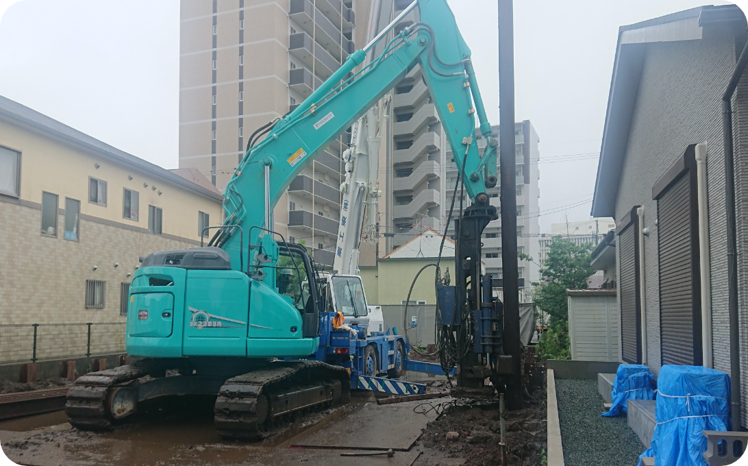 セメントミルク工法